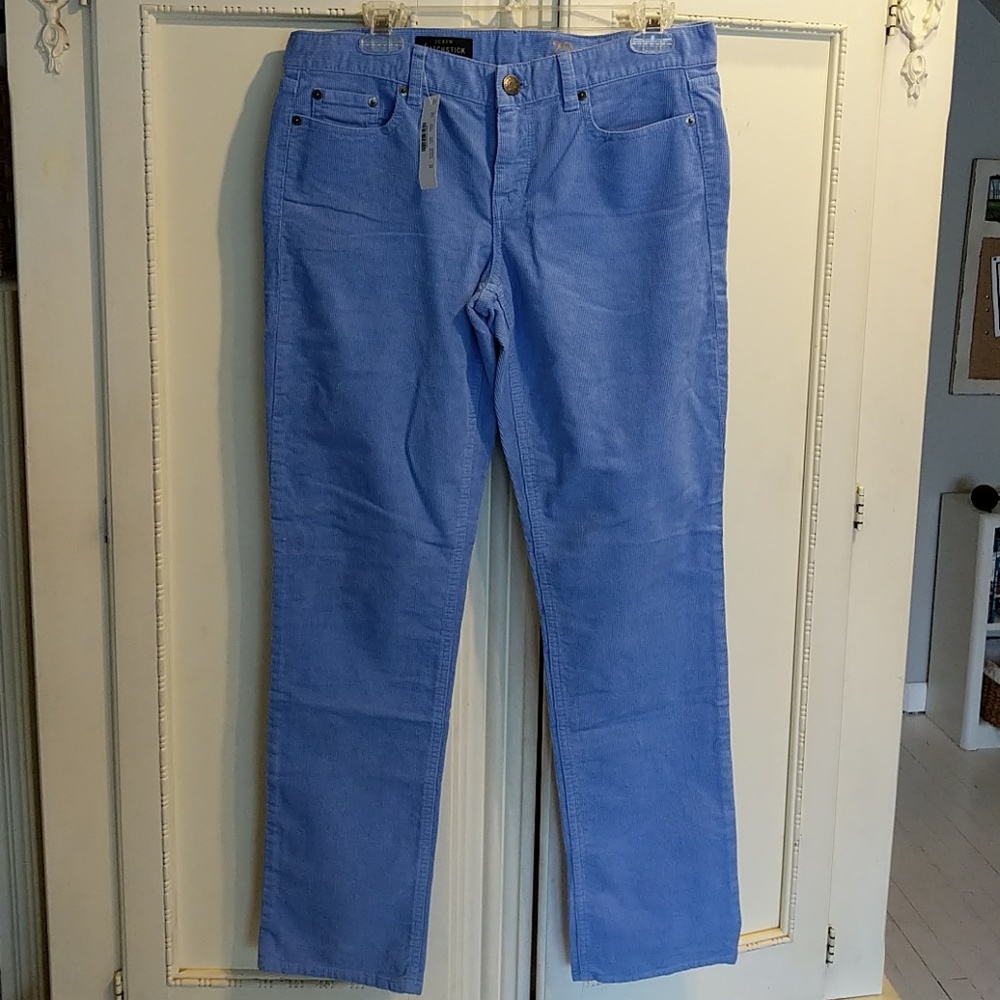 NWT J. Crew Corduroy Matchstick 29 Regular